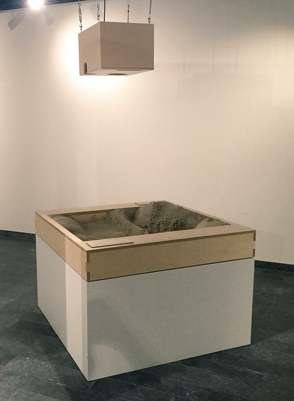 Image for ...maar de Augmenten Reality Sandbox is gelukkig nog even in Castricum te bewonderen!