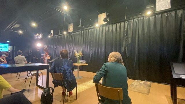 Image for Onder toeziend oog van minister Ingrid van Engelshoven en de pers is de herijkte Canon van Nederland, en daarmee onze nieuwe tentoonstelling ‘Canon Anno 2020’ geopend @openluchtmuseum