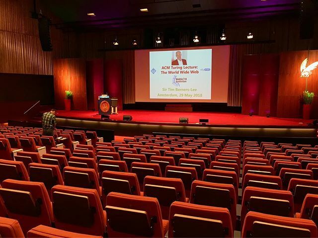 Image for Join us at 10AM for the ACM Turing Award lecture by sir Tim Berners-Lee. Go to Facebook.com/elsevierconnect