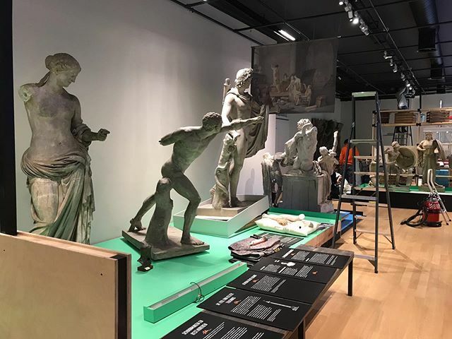 Image for Vanaf volgende week is tekenstudio #StudioRMO terug van weggeweest in @rijksmuseumvanoudhedenWe leggen de laatste hand aan de bouw.