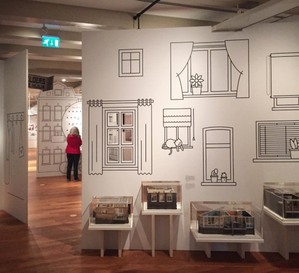 Image for Illustraties van Synergique in de proefopstelling van het Amsterdam Museum