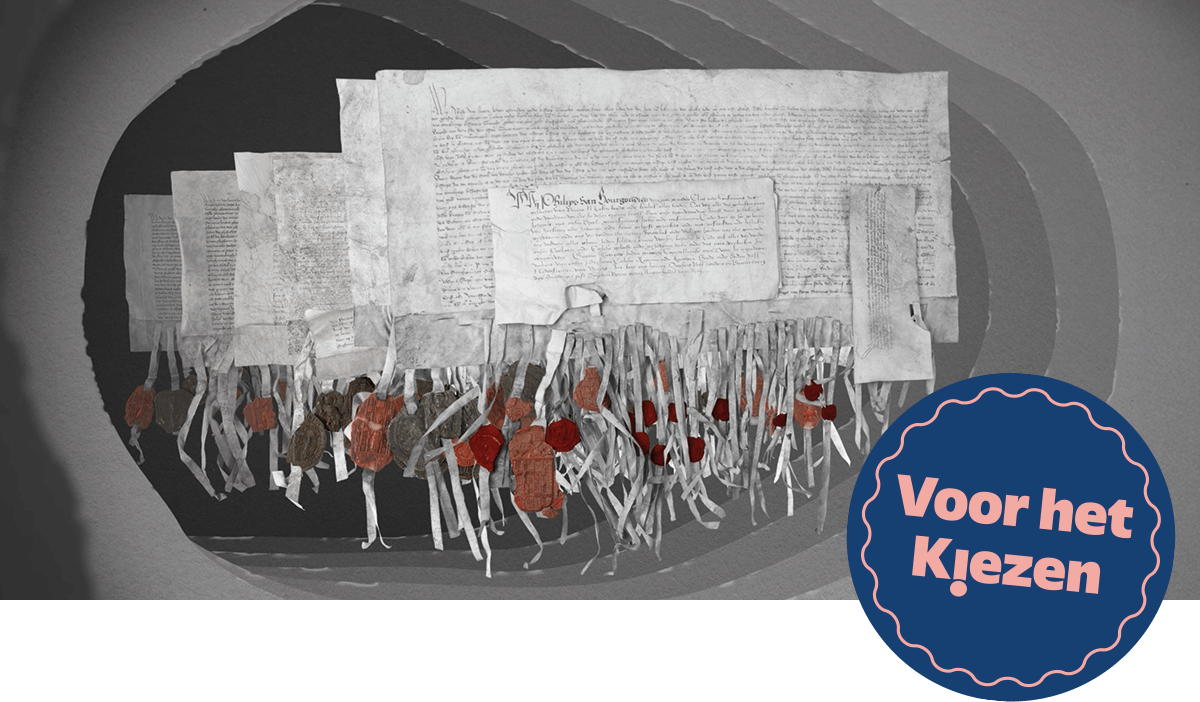 Image for Deze week opent onze nieuwste tentoonstelling 'Voor het kiezen - 650 jaar samen bouwen aan democratie in de provincie Utrecht' in het Utrechts Archief.